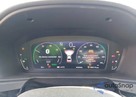 2025 Honda Accord Hybrid Sport из США, поврежденный, VIN 1HGCY2F55SA041680